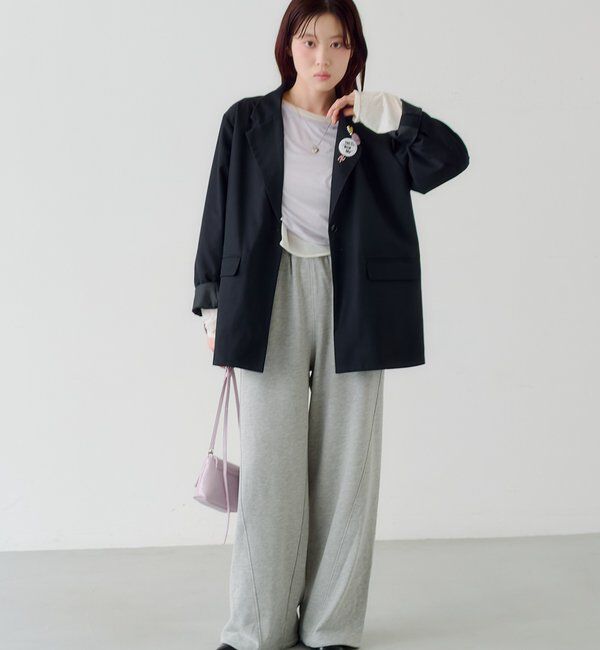  「【バッジ４点SET/ロングシーズン◎】バッジ付きジャケット」|テーラードジャケット|