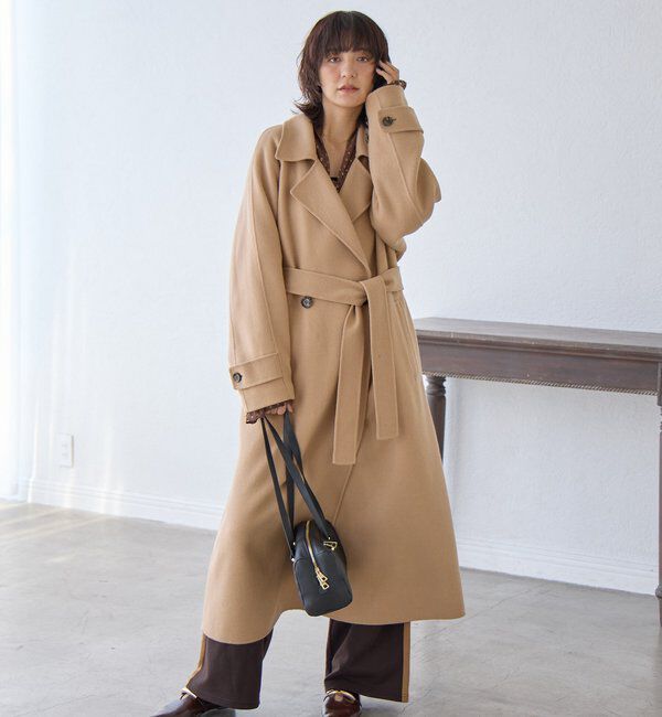  「【軽い着心地】リバーロングトレンチ」|その他|