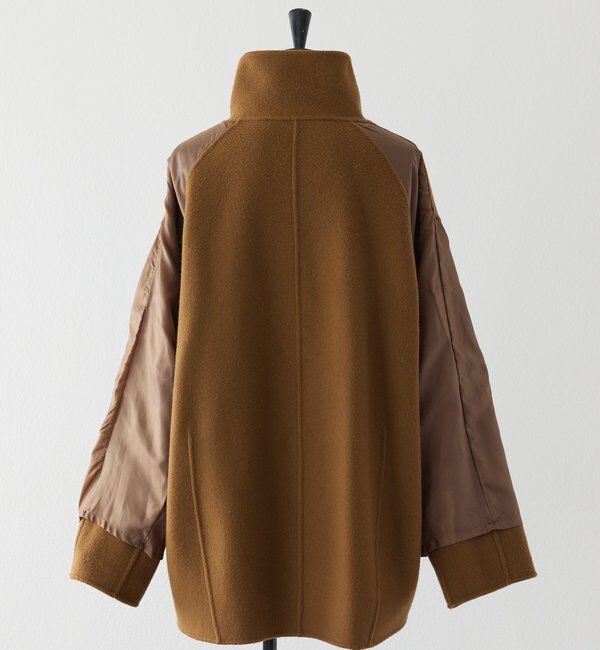  「【ハンサムな着こなしに】スタンドZIPリバーコート」|その他|