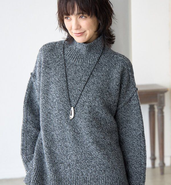  「【存在感抜群】プレートモチーフネックレス」|ブローチ・コサージュ|