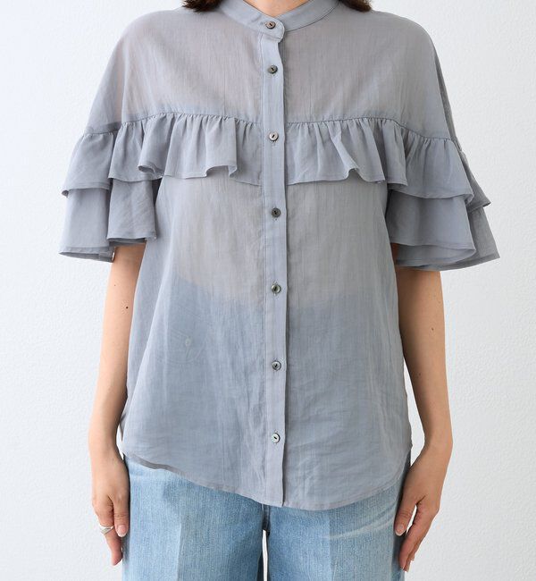  「予約【ASUKAコラボカラー企画】ティアードフリルブラウス」|シャツ・ブラウス|