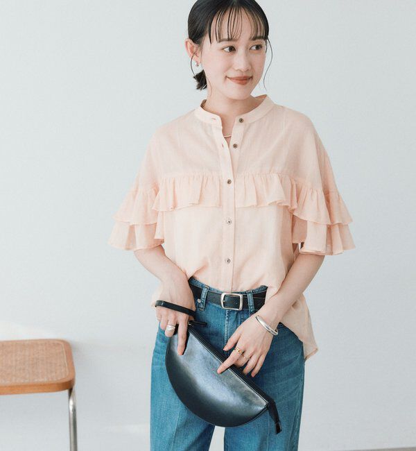  「予約【ASUKAコラボカラー企画】ティアードフリルブラウス」|シャツ・ブラウス|