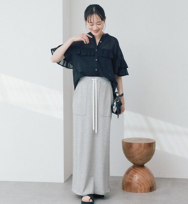  「予約【ASUKAコラボカラー企画】ティアードフリルブラウス」|シャツ・ブラウス|