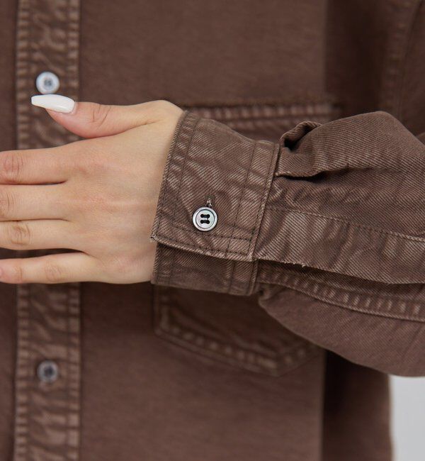  「【セットアップ対応】リヨセルショートシャツ」|シャツ・ブラウス|