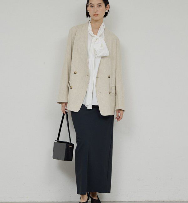  「【上品&times;華やか】【2way】ギャザーボウタイブラウス」|シャツ・ブラウス|