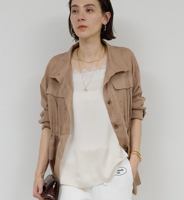  「【WEB限定リバイバル】シアーミリタリージャケット」|その他|