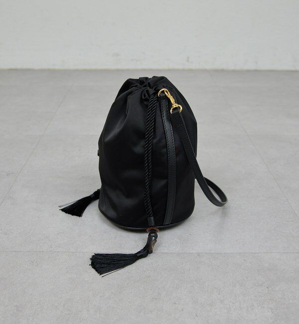  「【2.718】タッセルドローストリングバッグ」|トートバッグ|