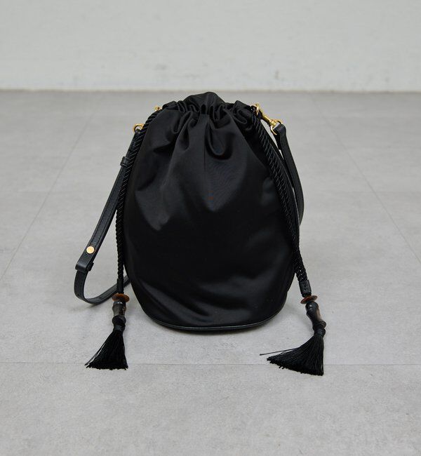  「【2.718】タッセルドローストリングバッグ」|トートバッグ|
