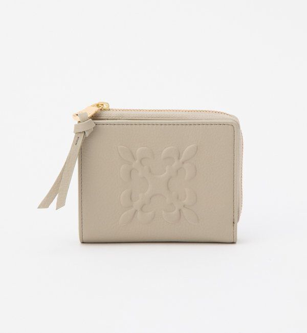  「エンボスモノグラムハーフウォレット」|財布|