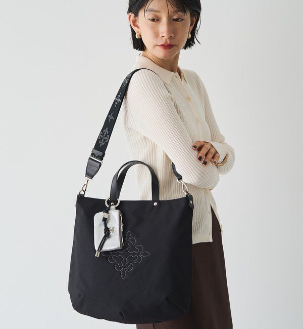  「レザーコードバッグチャーム」|チャーム・キーホルダー|