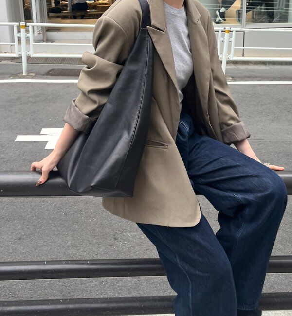  「レザーホーボーバッグ L」|ショルダー・メッセンジャー|