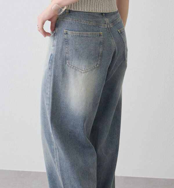  「カットオフオーバーダイデニム」|デニム|