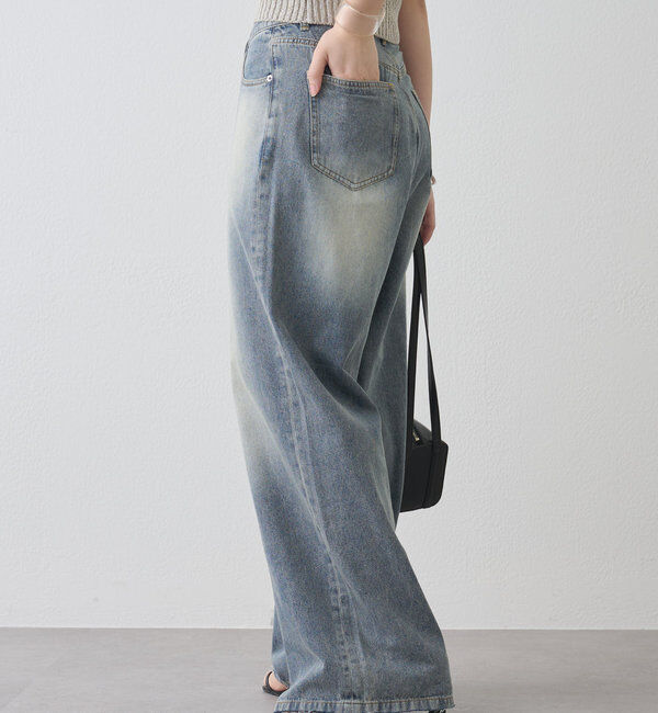  「カットオフオーバーダイデニム」|デニム|