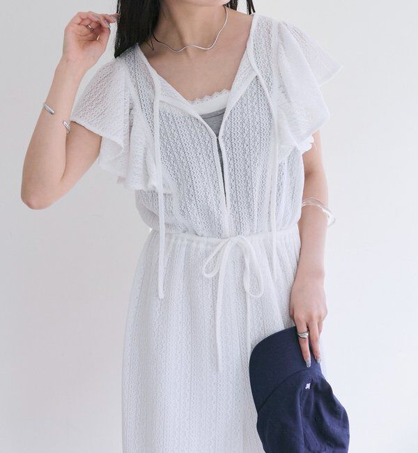  「パット付きレイヤードキャミソール」|キャミソール|