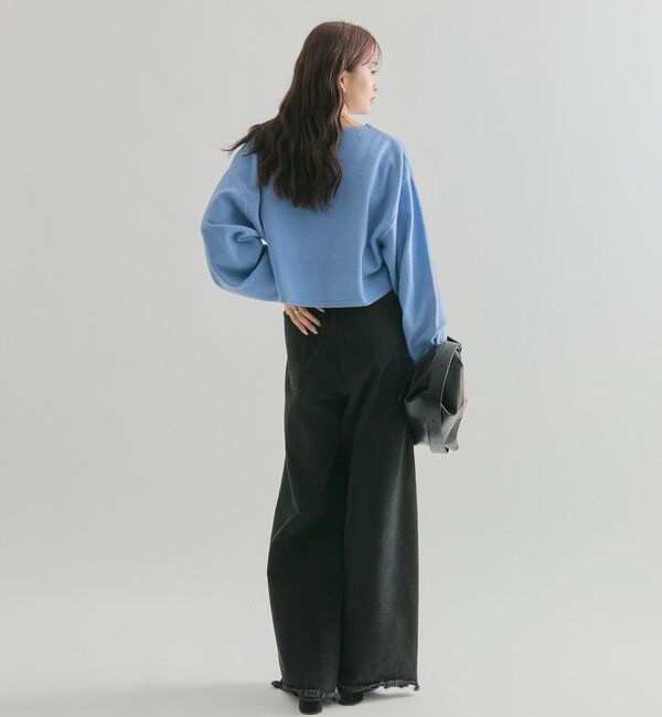  「Vボタンカーディガン」|カーディガン|