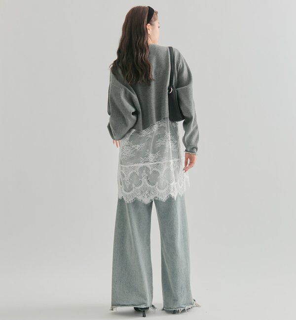  「Vボタンカーディガン」|カーディガン|