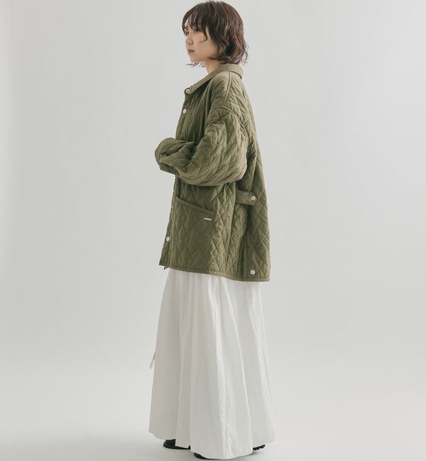  「襟付きキルティングジャケット」|その他|