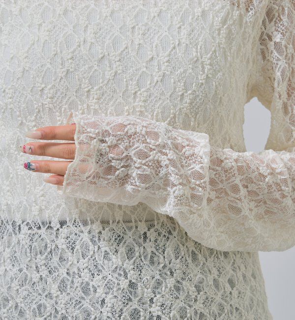  「レースプルオーバー」|Tシャツ・カットソー|