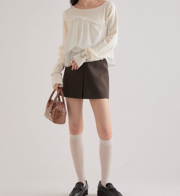  「ビスチェドッキングニット」|ニット・セーター|