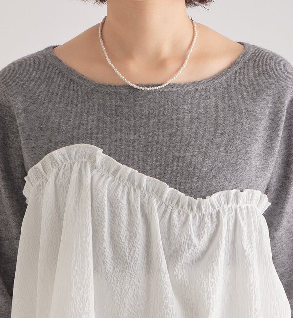  「ビスチェドッキングニット」|ニット・セーター|