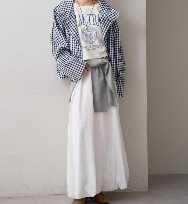  「スタンドカラーショートトレンチ」|トレンチコート|