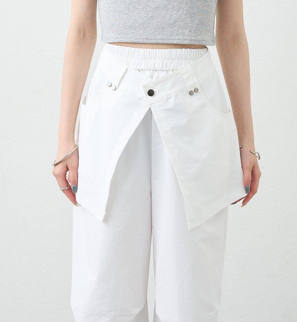  「ラップレイヤードカーゴパンツ」|チノ|