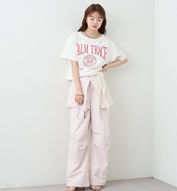  「ラップレイヤードカーゴパンツ」|チノ|