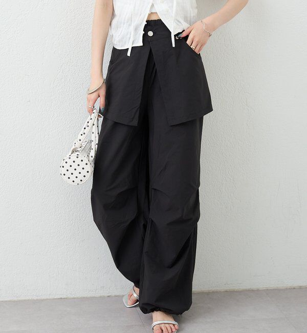  「ラップレイヤードカーゴパンツ」|チノ|