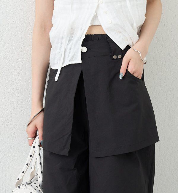  「ラップレイヤードカーゴパンツ」|チノ|