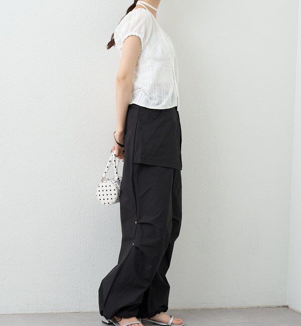  「ラップレイヤードカーゴパンツ」|チノ|