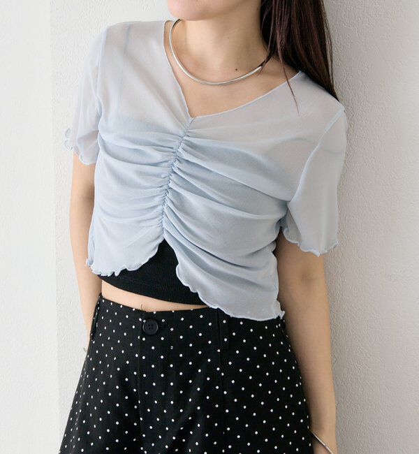  「シャーリングチュールT」|Tシャツ・カットソー|