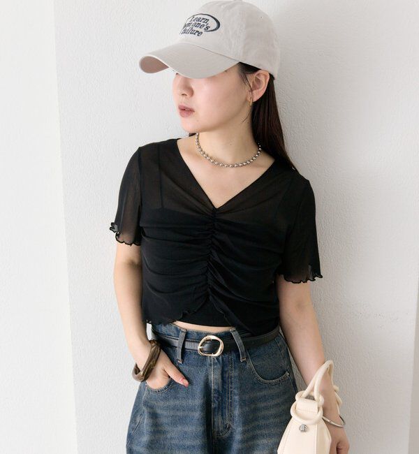  「シャーリングチュールT」|Tシャツ・カットソー|