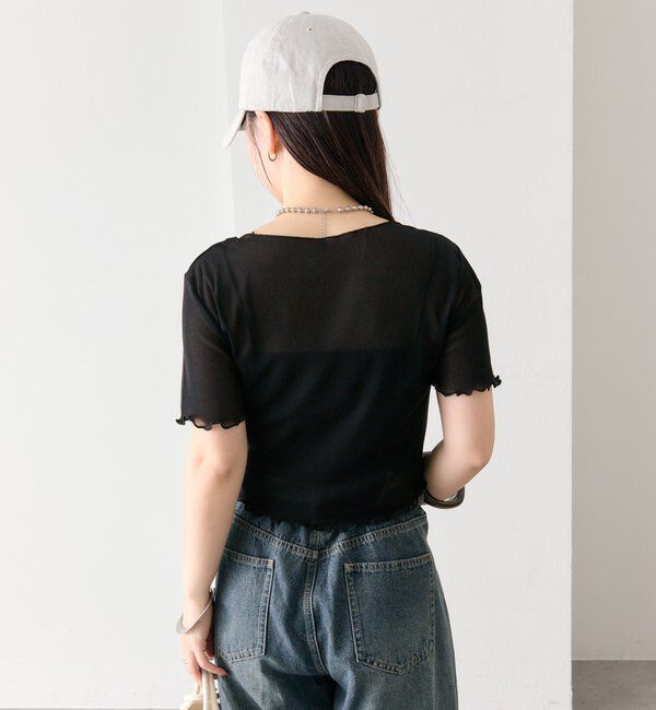  「シャーリングチュールT」|Tシャツ・カットソー|