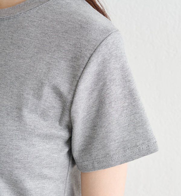  「裾レースドッキングTシャツ」|Tシャツ・カットソー|