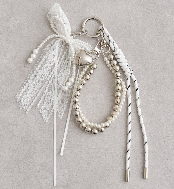  「リボンパールチャーム」|その他|