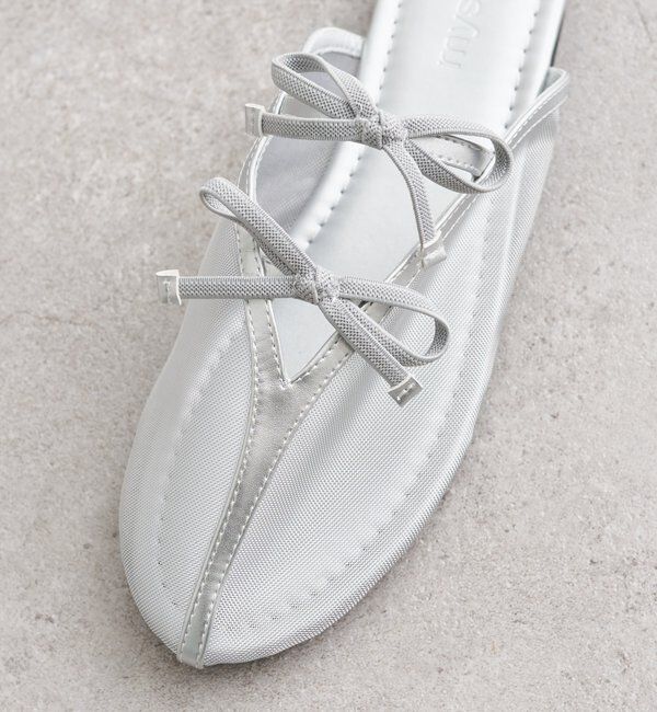  「リボンチュールフラットシューズ」|その他|
