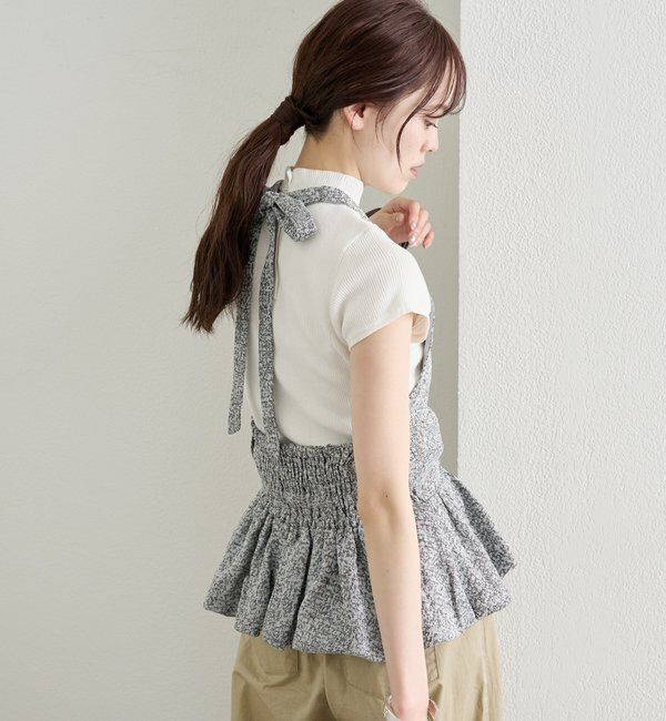  「ジャガードホルタービスチェ」|シャツ・ブラウス|