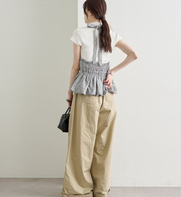  「ジャガードホルタービスチェ」|シャツ・ブラウス|