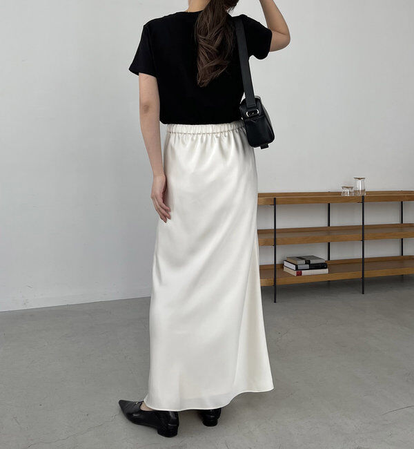  「【サイズ展開あり・新色/ブラウン】バイアススカート」|スカート|