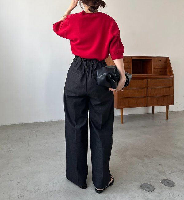  「【選べる4サイズ展開】2タックコットンパンツ」|チノ|