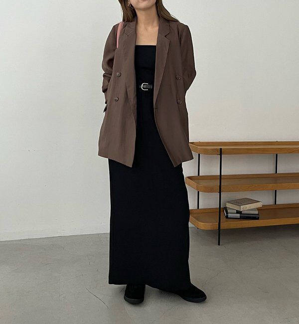  「【全骨格細見え/オフィスコーデにも◎】ライトテーラージャケット」|テーラードジャケット|