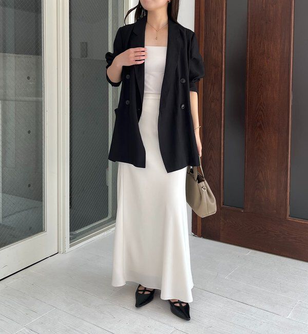  「【全骨格細見え/オフィスコーデにも◎】ライトテーラージャケット」|テーラードジャケット|