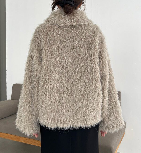  「【サイズ展開あり/軽量】MIXファースタンドカラーコート」|その他|