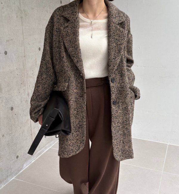  「ツイードテーラーハーフコート」|その他|