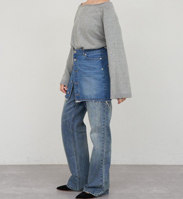  「クロップドルーズニット」|ニット・セーター|