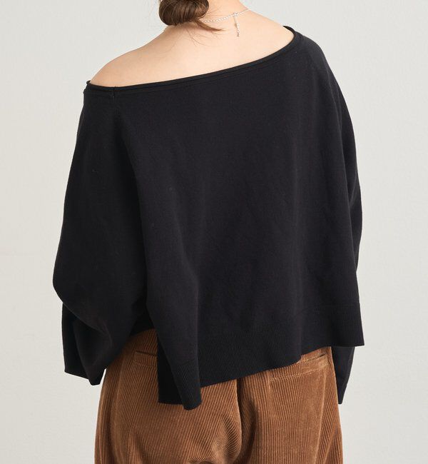  「クロップドルーズニット」|ニット・セーター|