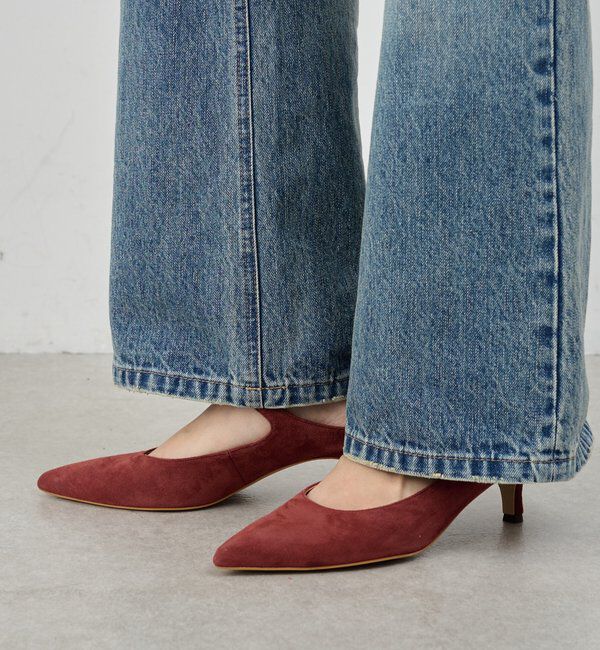  「ストラップヒールパンプス」|パンプス|