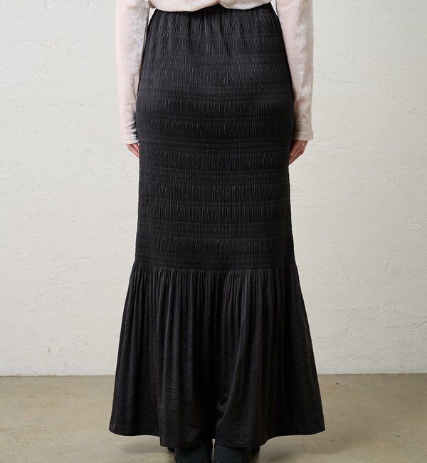 「プリーツマキシスカート」|スカート|