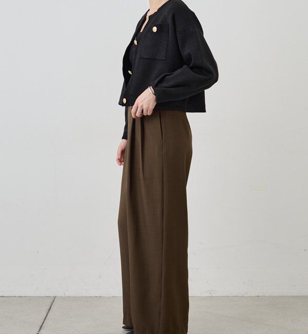  「ラメニットカーディガン」|カーディガン|