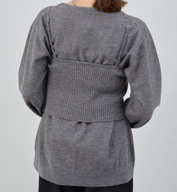  「ビスチェセットカーディガン」|カーディガン|